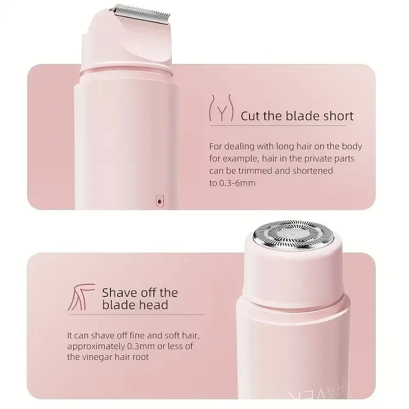 2 in 1 Dual Head Shaver Women
